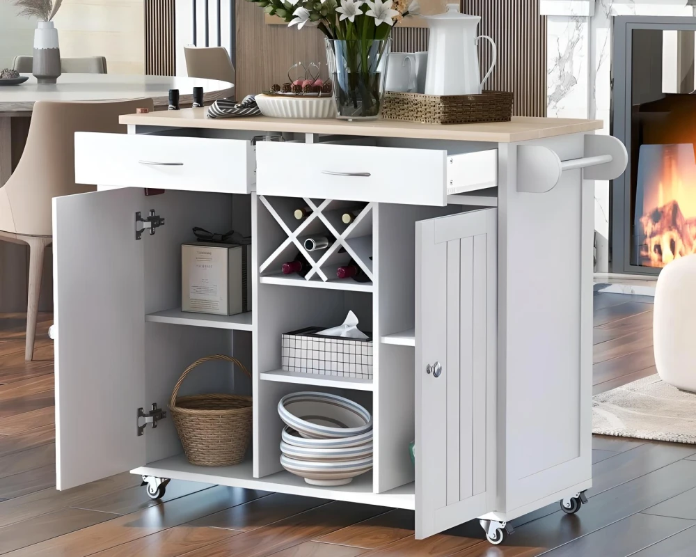 kitchen island on wheels
